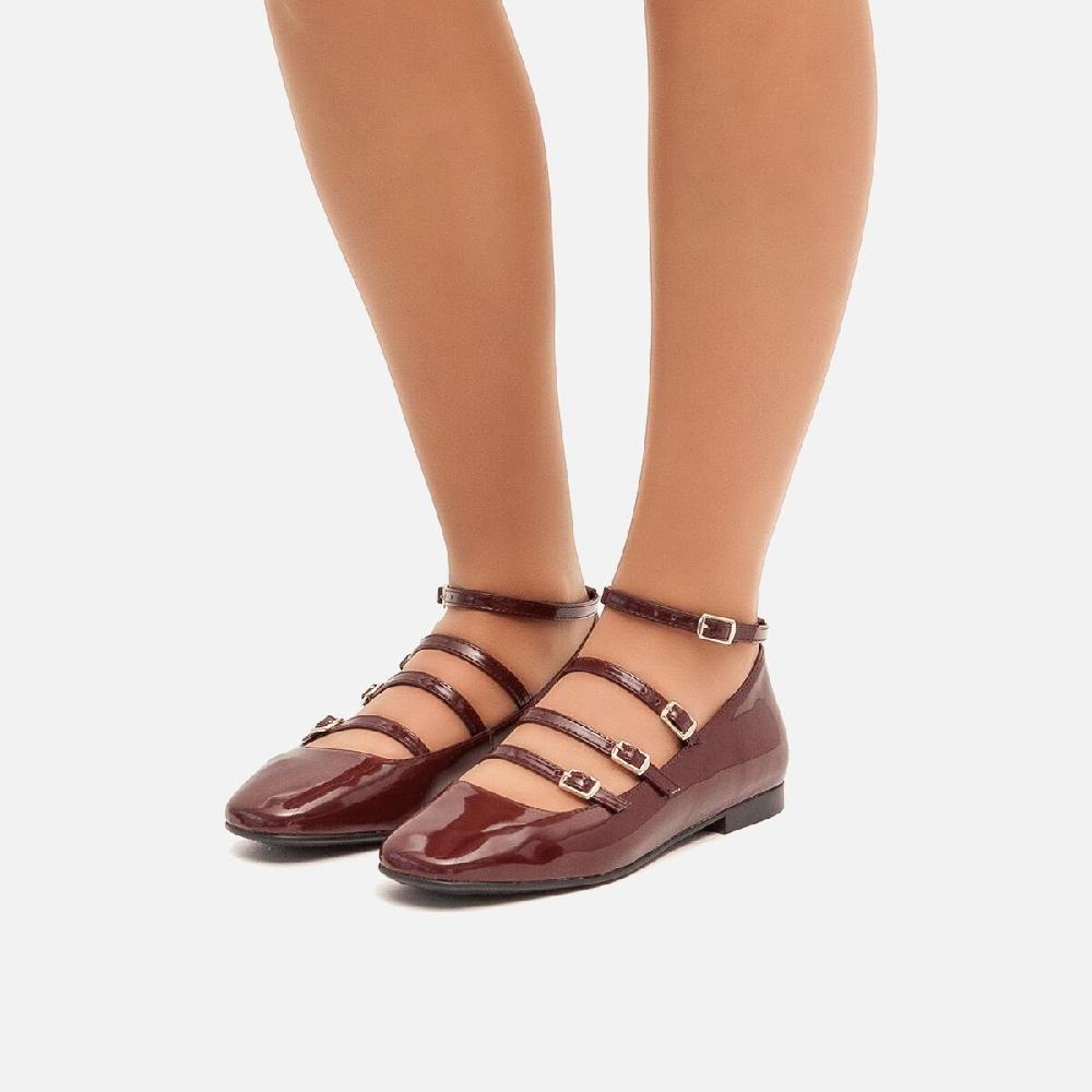 ﻿mtng Compra CAMILLE rojo 58682 Mujer Calzado Zapatos Planos Rebajas online
