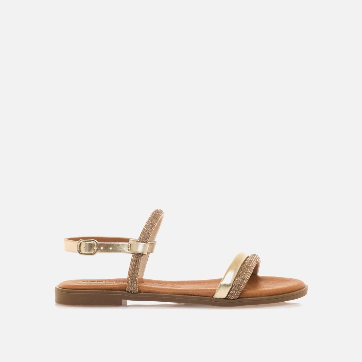 ﻿mtng Compra MARIA oro 59432 Mujer Calzado Sandalias Planas