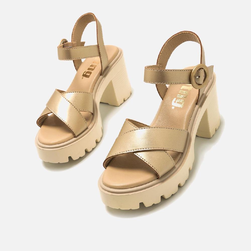 ﻿mtng Compra SABA oro 56939 Mujer Calzado Sandalias De TacóN Gran oferta