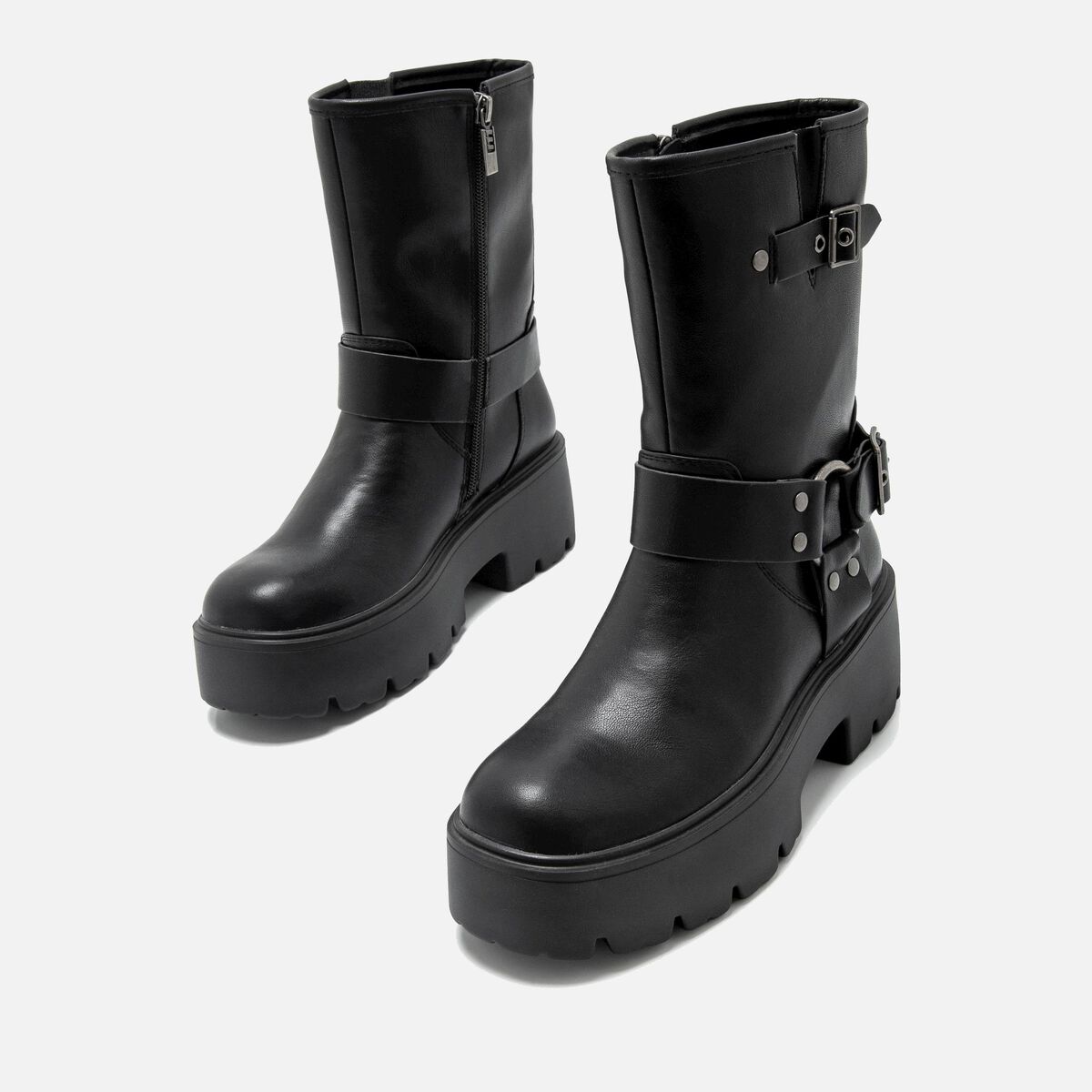 ﻿mtng Compra RAIN negro 58358 Mujer Calzado Botines Planos Ventas relámpago