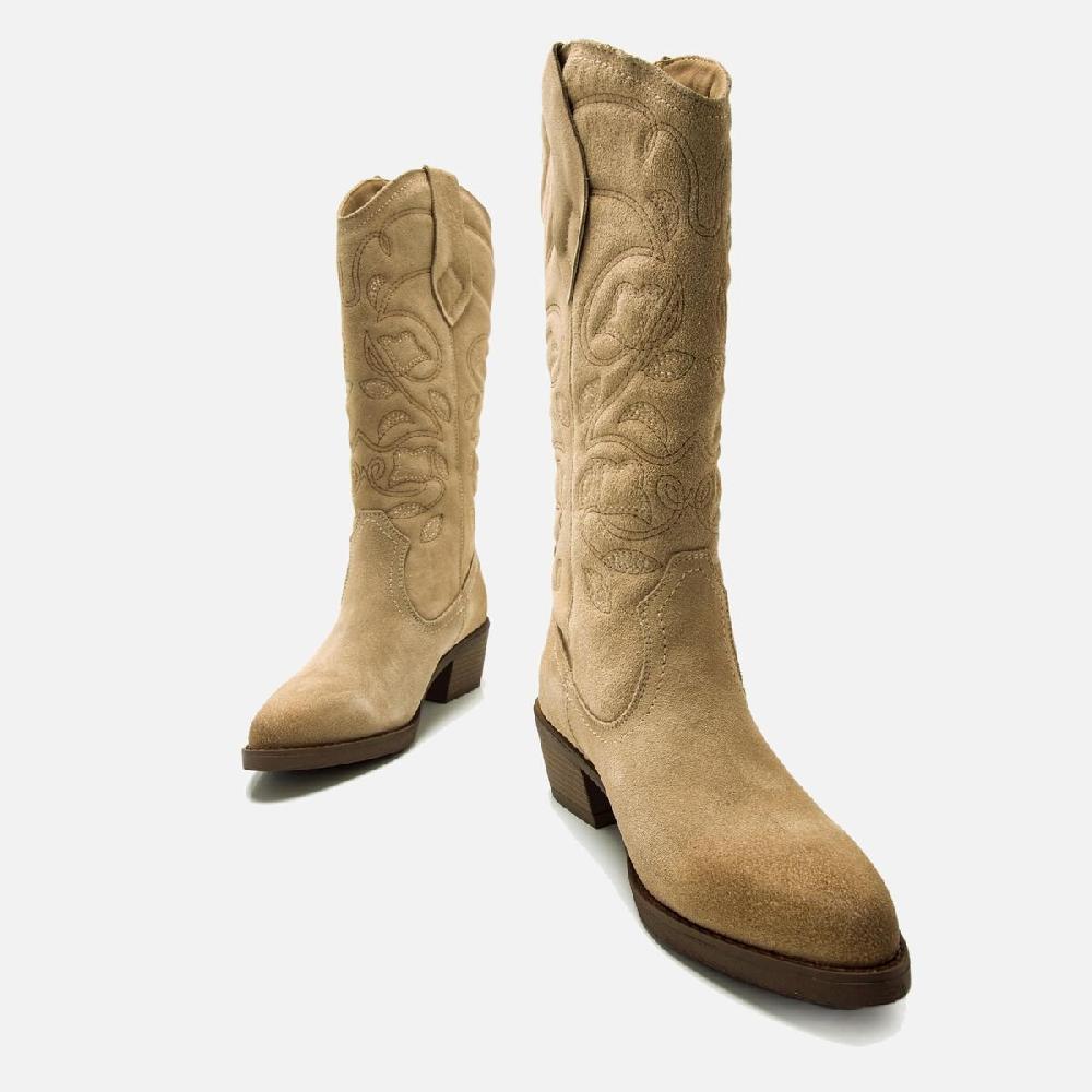 ﻿mtng Compra TEO beige 59468 Mujer Calzado Botas De TacóN Envío gratis