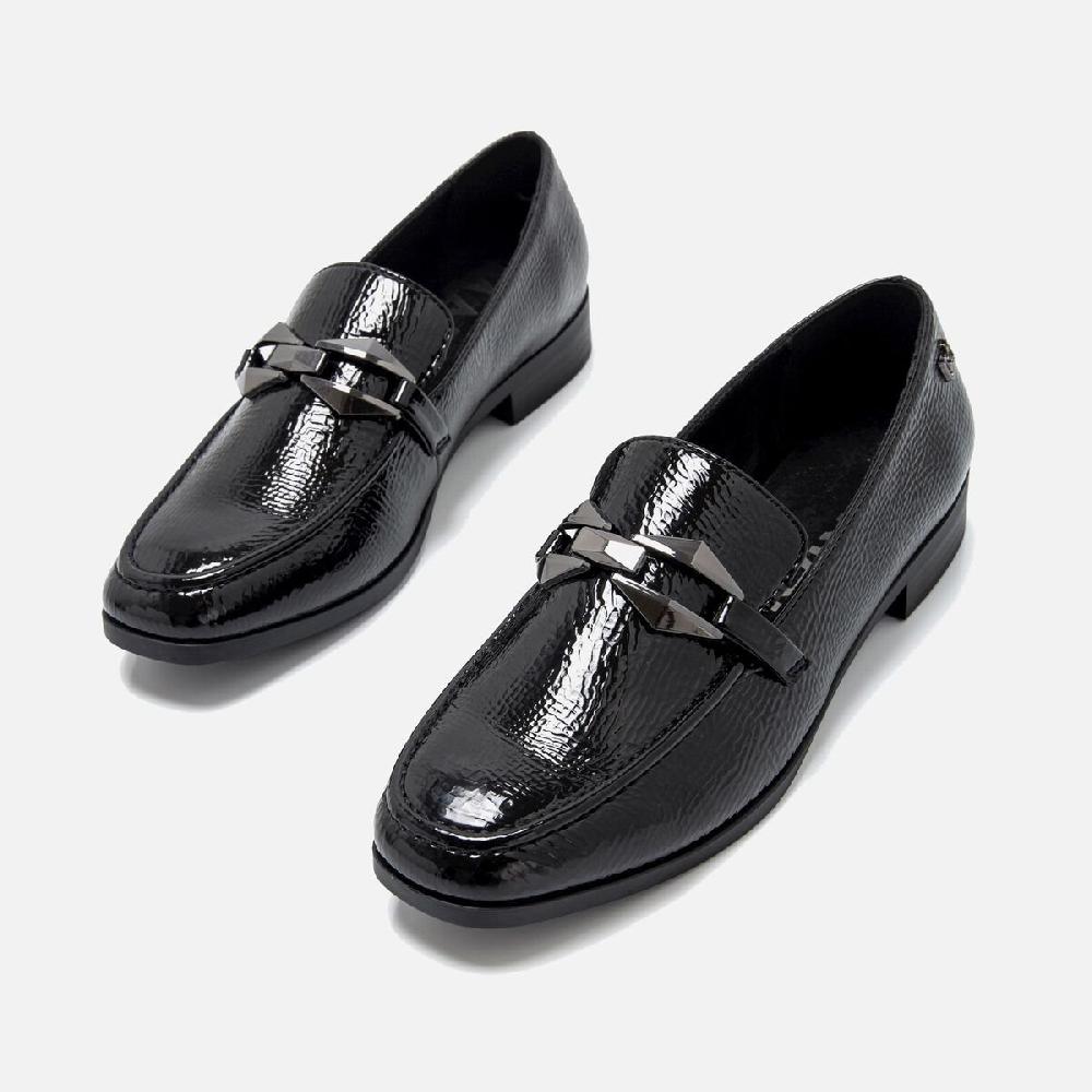 ﻿mtng Compra MAIORI negro 57851 Mujer Calzado Zapatos Planos Precio de fábrica