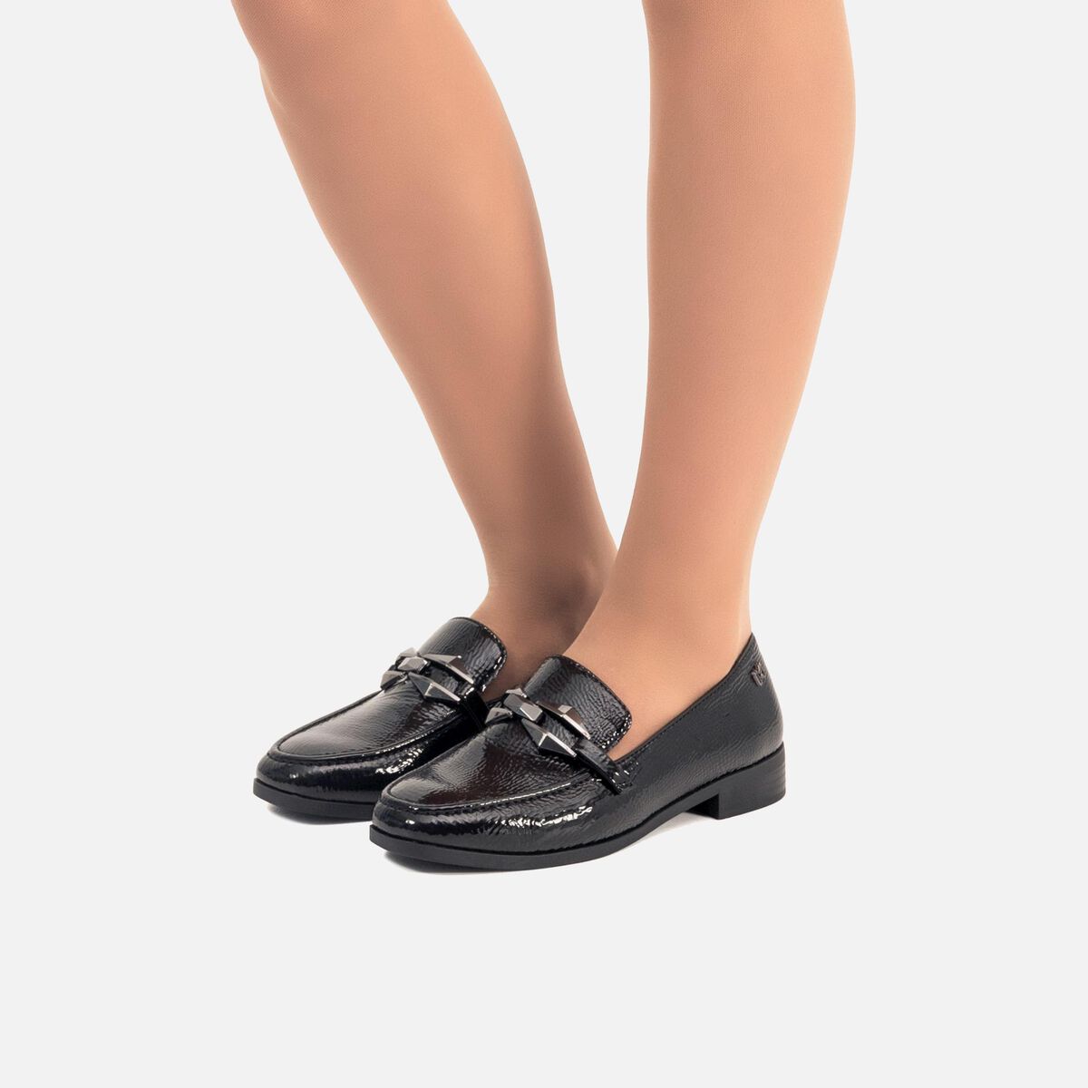 ﻿mtng Compra MAIORI negro 57851 Mujer Calzado Zapatos Planos Precio de fábrica