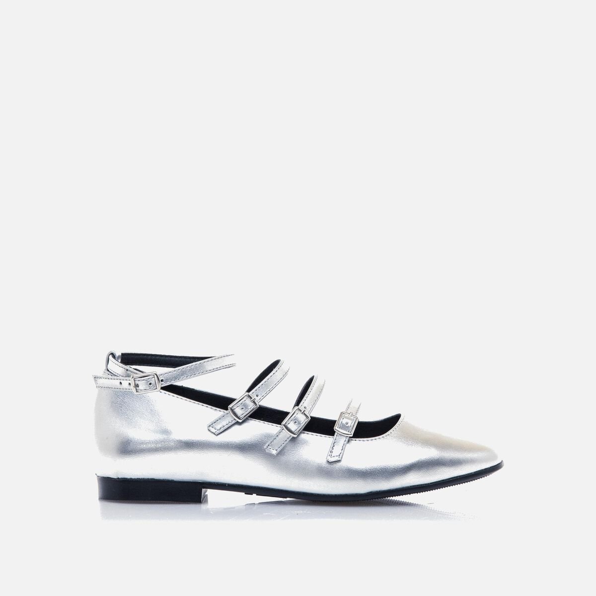﻿mtng Compra CAMILLE plata 57689 Mujer Calzado Zapatos Planos Oferta especial de fábrica