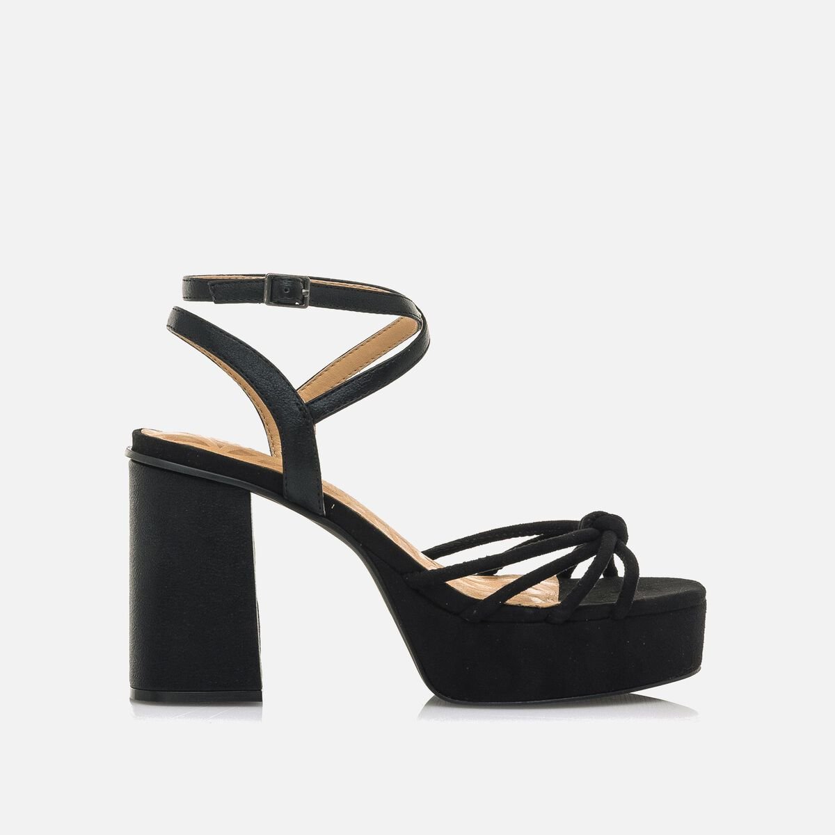 ﻿mtng Compra SINDY negro 54747 Mujer Calzado Sandalias De TacóN