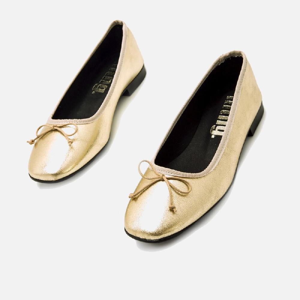 ﻿mtng Compra CAMILLE oro 59520 Mujer Calzado Zapatos Planos Ahorra y exporta