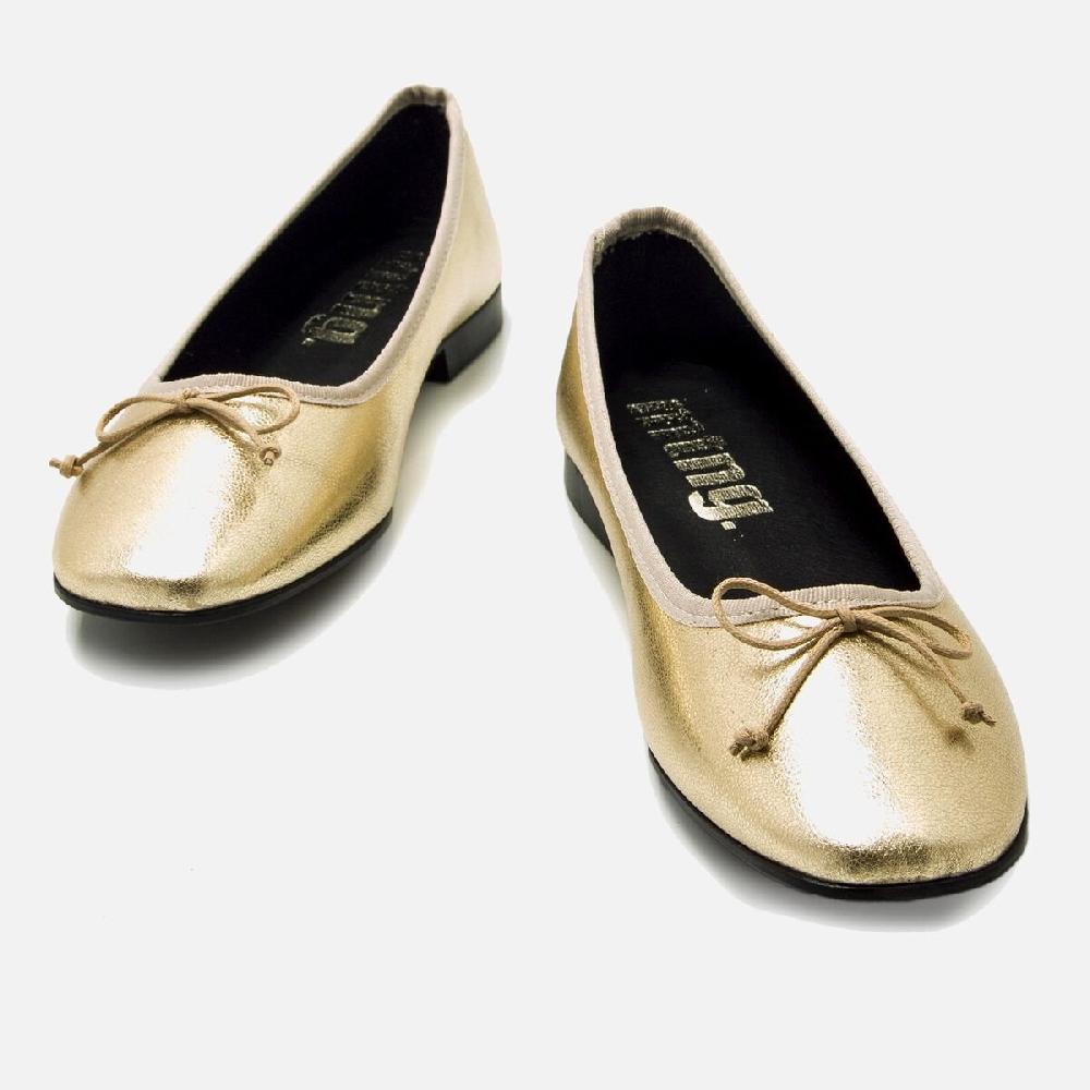 ﻿mtng Compra CAMILLE oro 59520 Mujer Calzado Zapatos Planos Ahorra y exporta