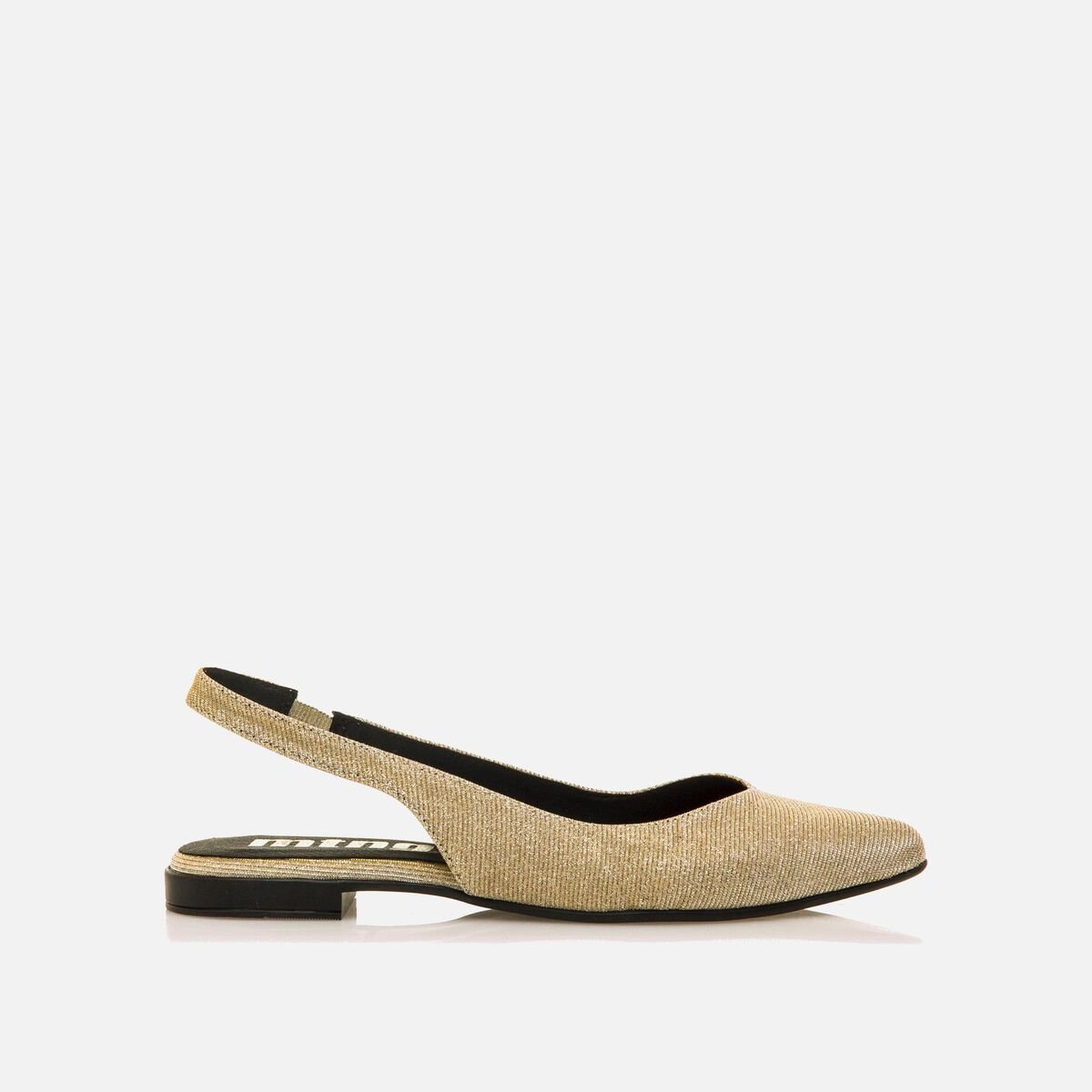 ﻿mtng Compra LOANA oro 59542 Mujer Calzado Zapatos Planos