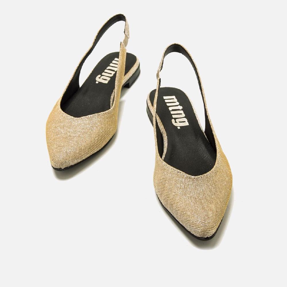 ﻿mtng Compra LOANA oro 59542 Mujer Calzado Zapatos Planos Última moda