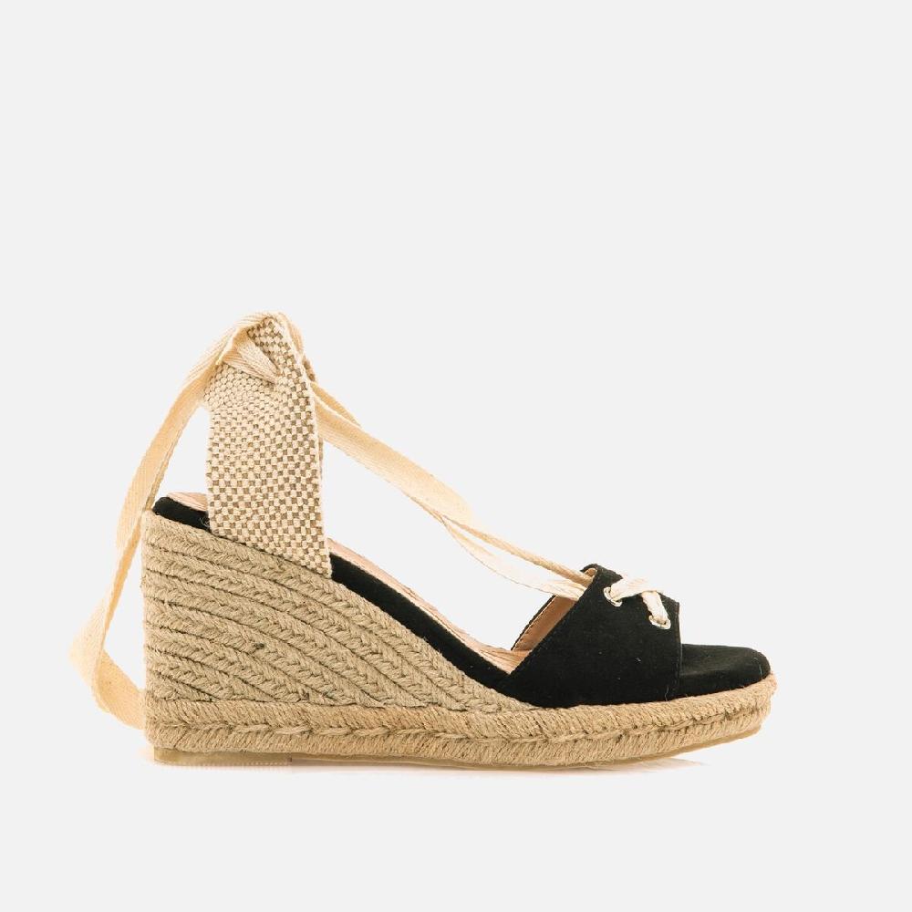 ﻿mtng Compra LOUISA negro 57026 Mujer Calzado Sandalias De CuñA