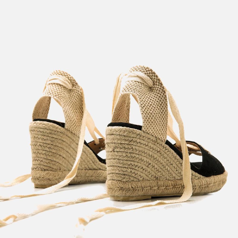 ﻿mtng Compra LOUISA negro 57026 Mujer Calzado Sandalias De CuñA Outlet