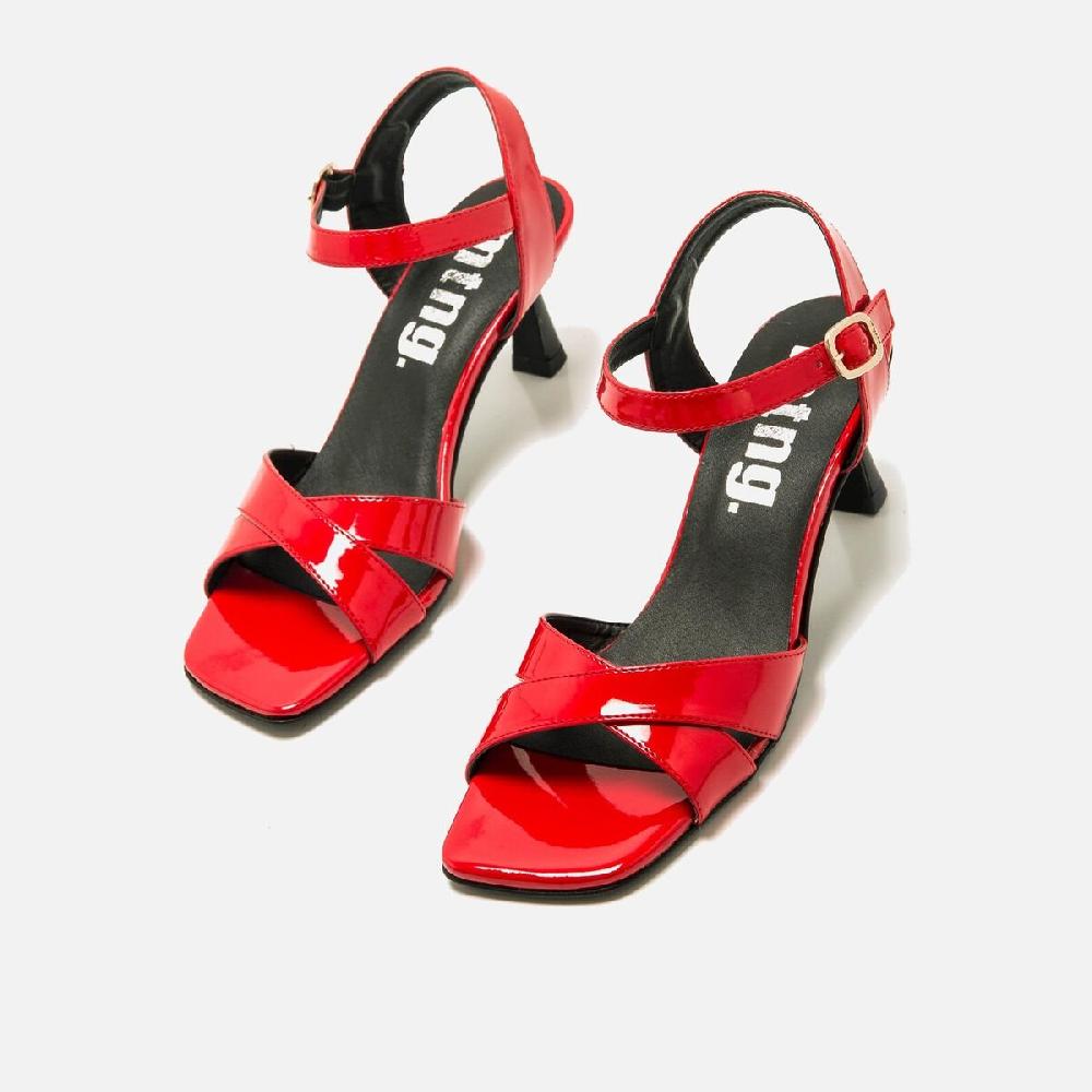 ﻿mtng Compra YVANNA rojo 57682 Mujer Calzado Sandalias De TacóN Venta caliente