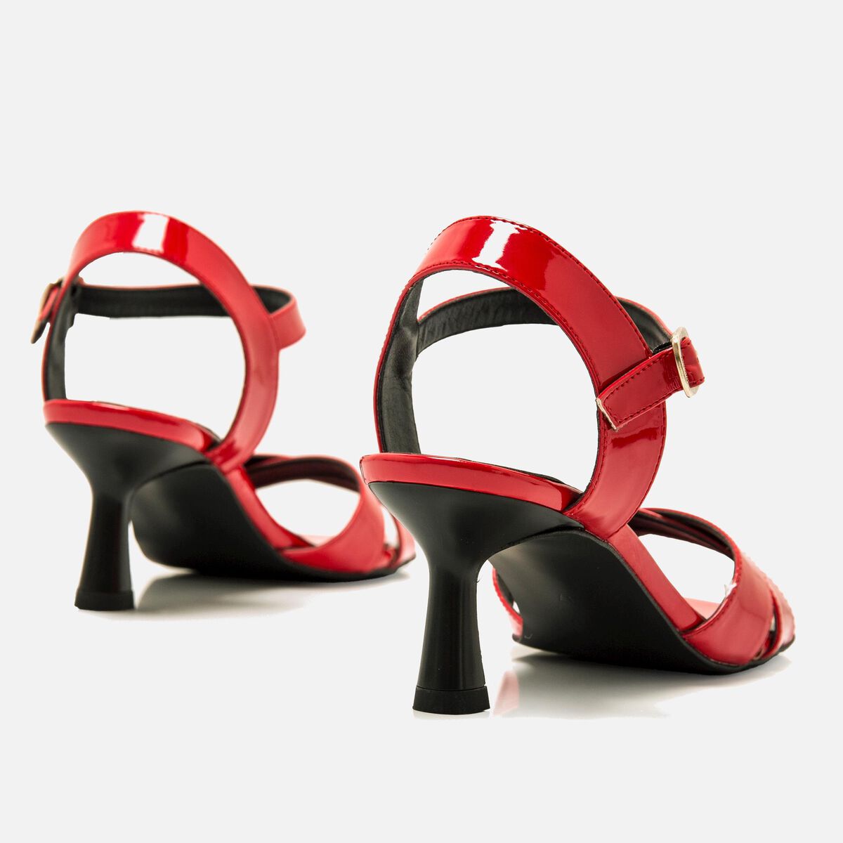 ﻿mtng Compra YVANNA rojo 57682 Mujer Calzado Sandalias De TacóN Venta caliente