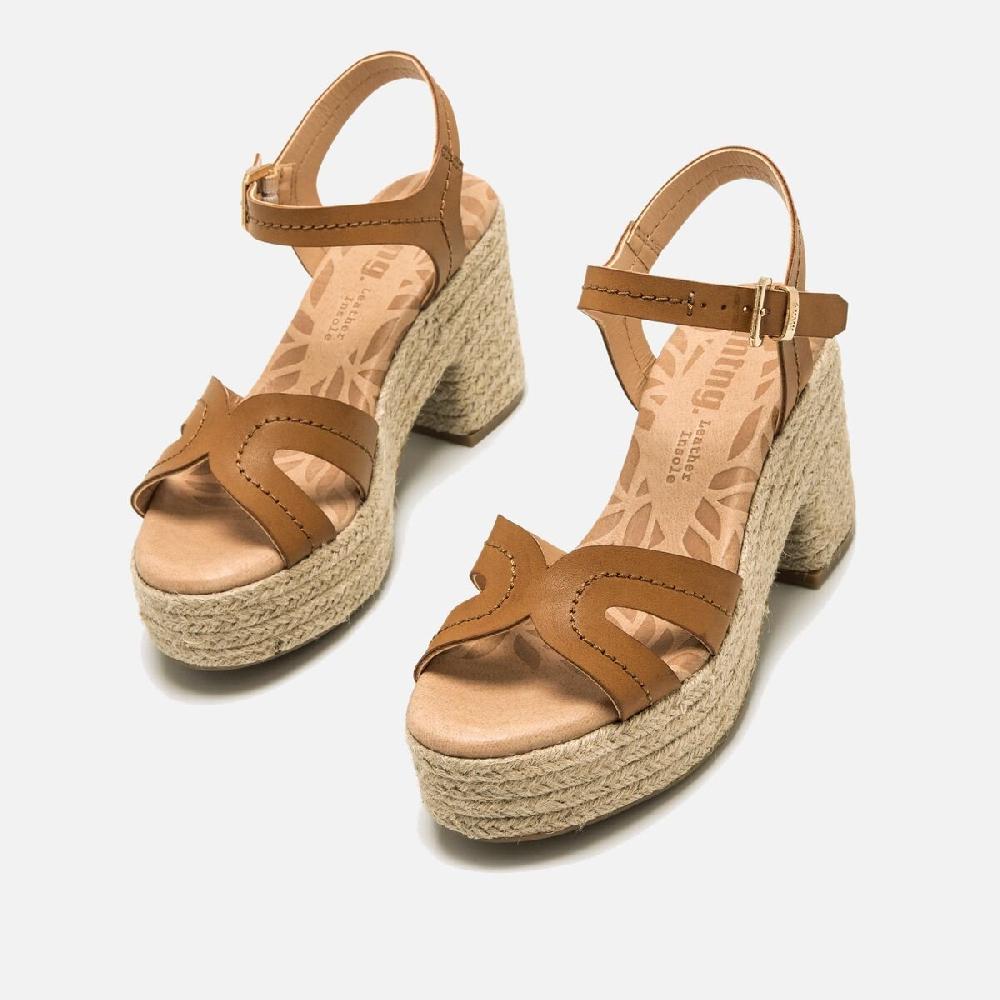 ﻿mtng Compra COURTNEY marron 56907 Mujer Calzado Sandalias De TacóN En oferta