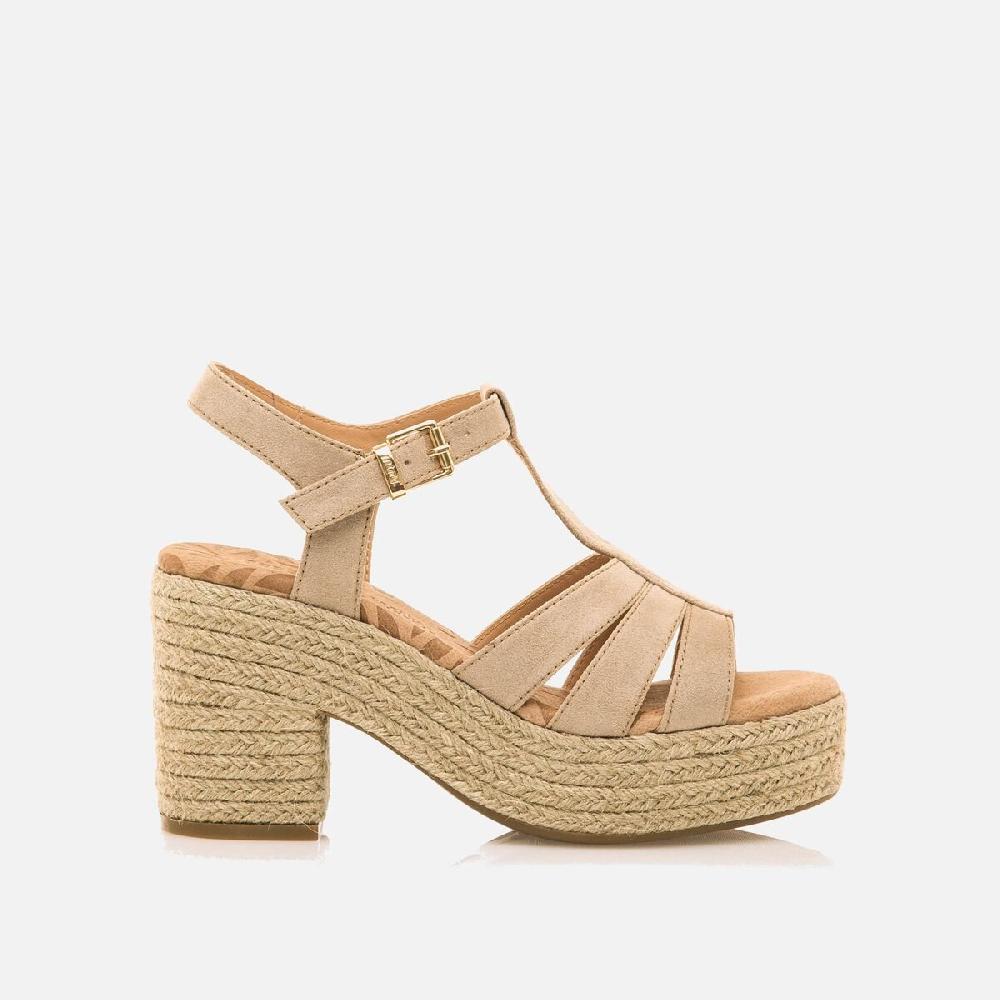 ﻿mtng Compra COURTNEY beige 56913 Mujer Calzado Sandalias De TacóN