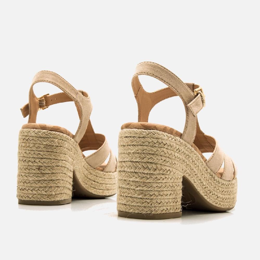 ﻿mtng Compra COURTNEY beige 56913 Mujer Calzado Sandalias De TacóN Ventas relámpago