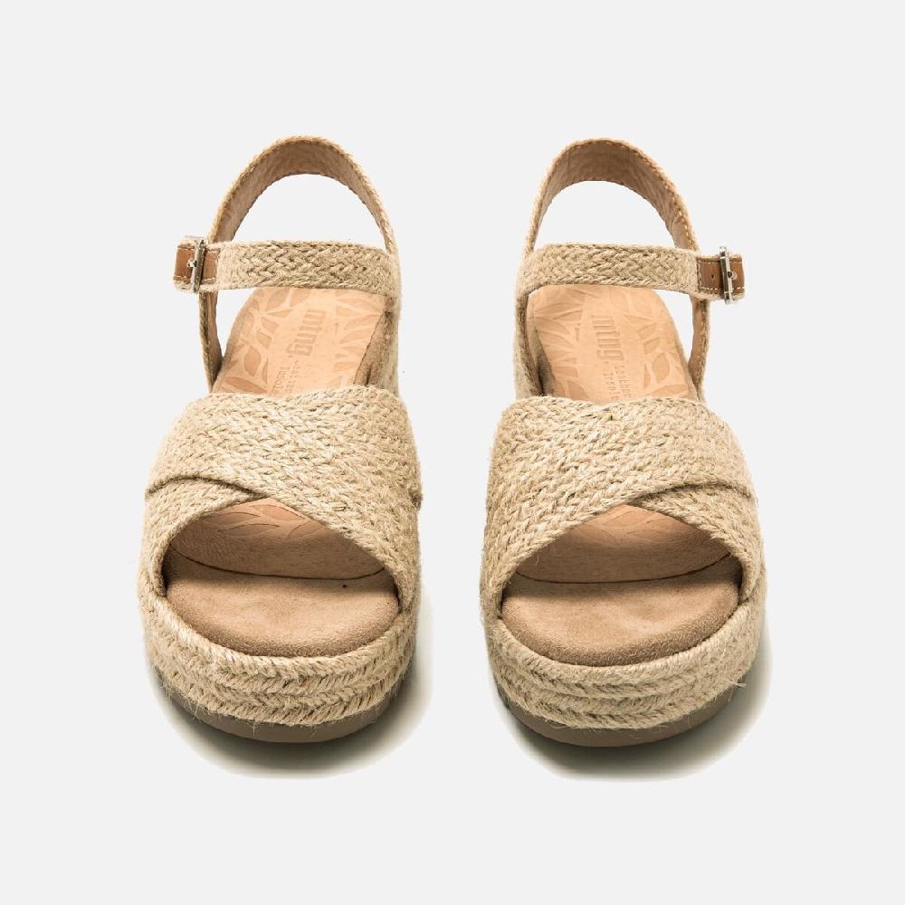 ﻿mtng Compra AMELIE beige 56767 Mujer Calzado Sandalias De CuñA Liquidación
