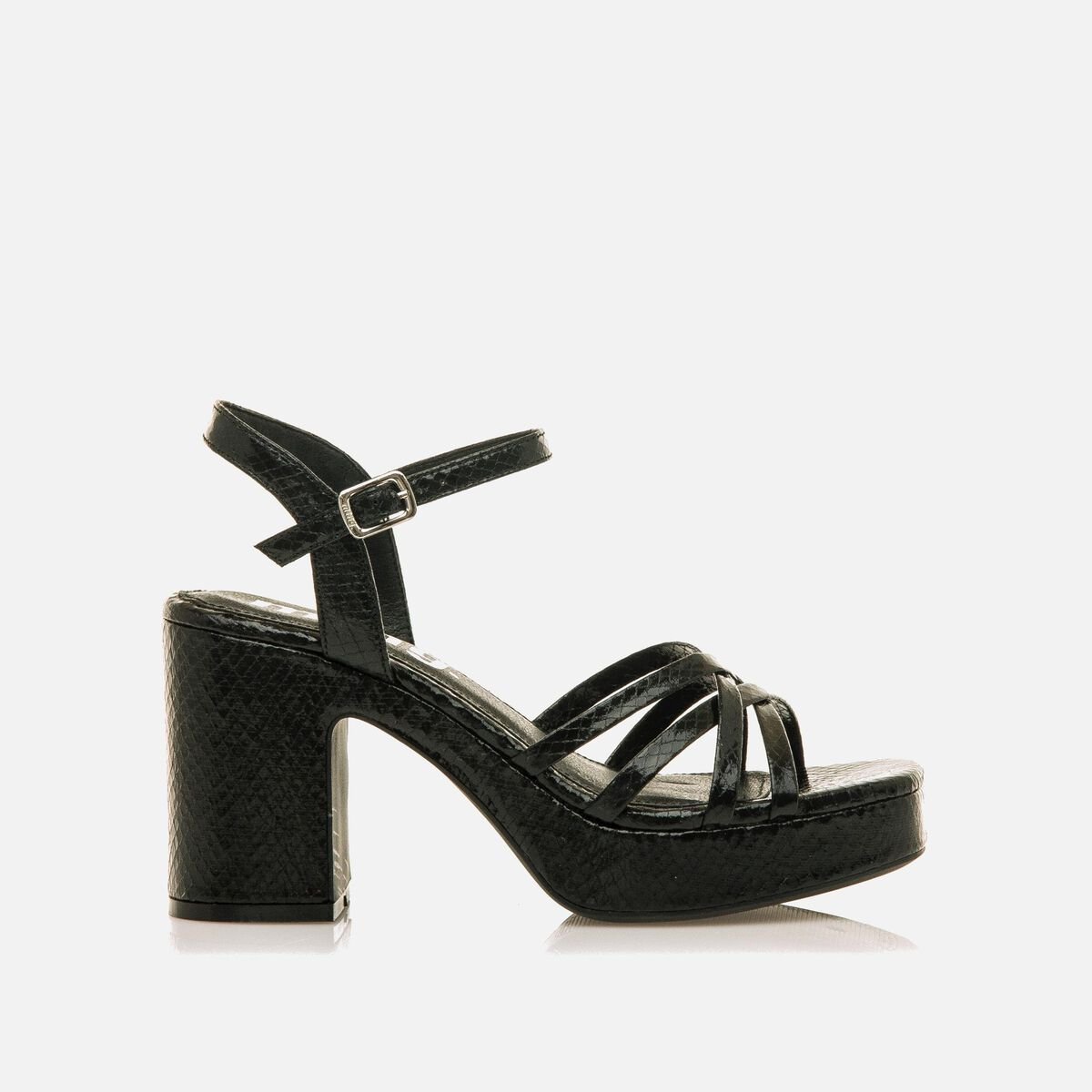 ﻿mtng Compra BRITT negro 56544 Mujer Calzado Sandalias De TacóN