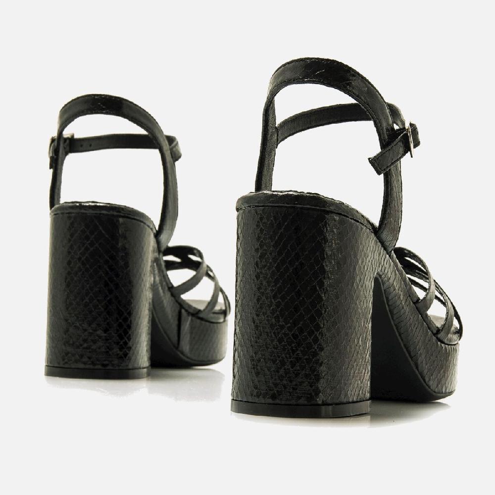 ﻿mtng Compra BRITT negro 56544 Mujer Calzado Sandalias De TacóN Mejor oferta