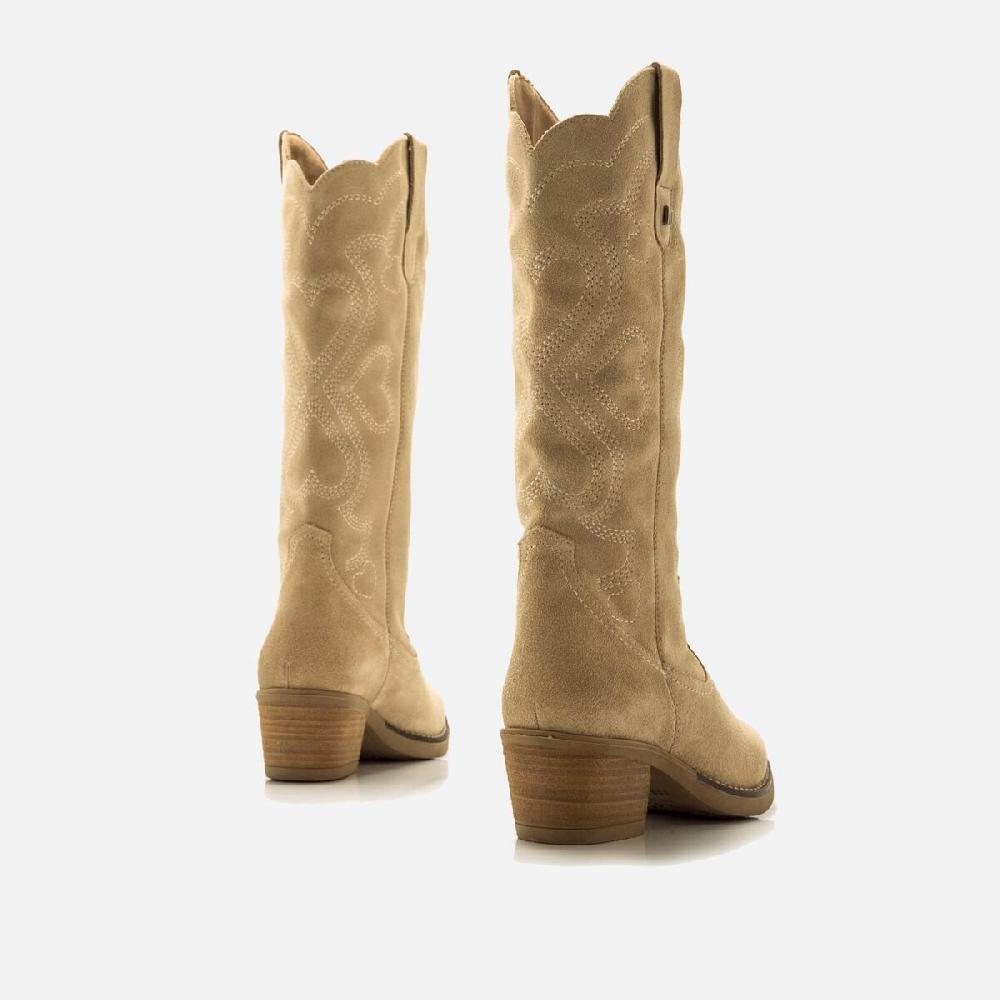 ﻿mtng Compra TEO beige 57416 Mujer Calzado Botas De TacóN Oferta especial