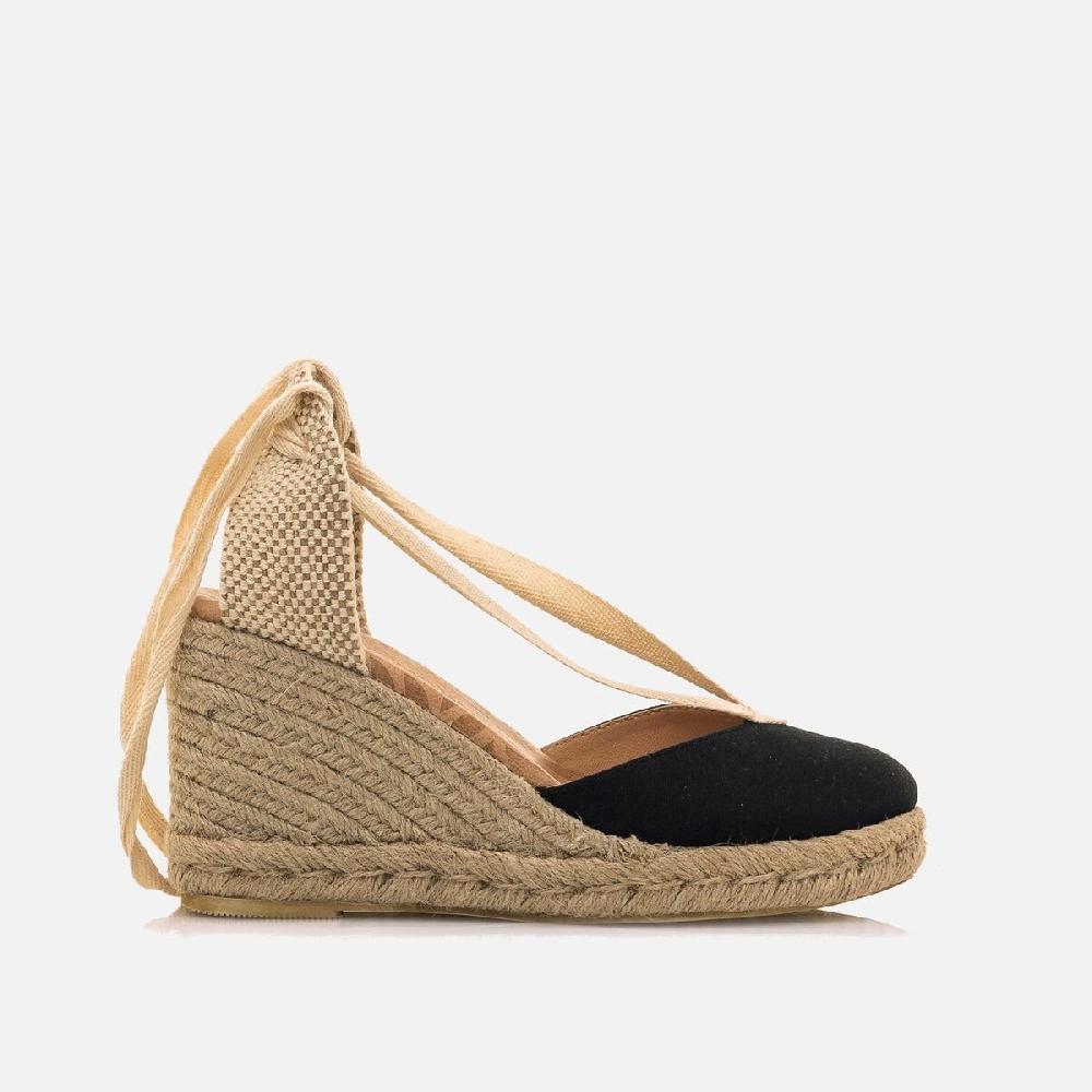 ﻿mtng Compra LOUISA negro 57019 Mujer Calzado Sandalias De CuñA