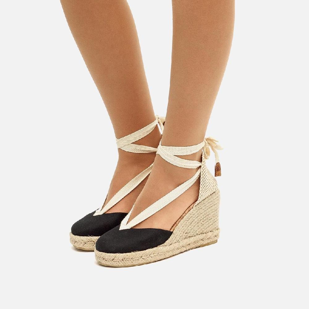 ﻿mtng Compra LOUISA negro 57019 Mujer Calzado Sandalias De CuñA Oferta especial de fábrica