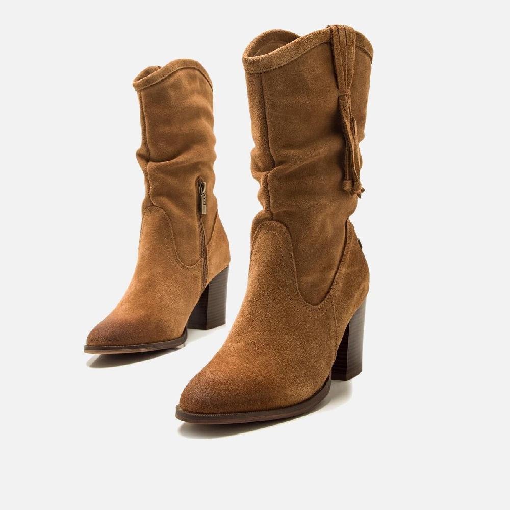 ﻿mtng Compra JOLIE marron 58617 Mujer Calzado Botas De TacóN Limitado a 3 días