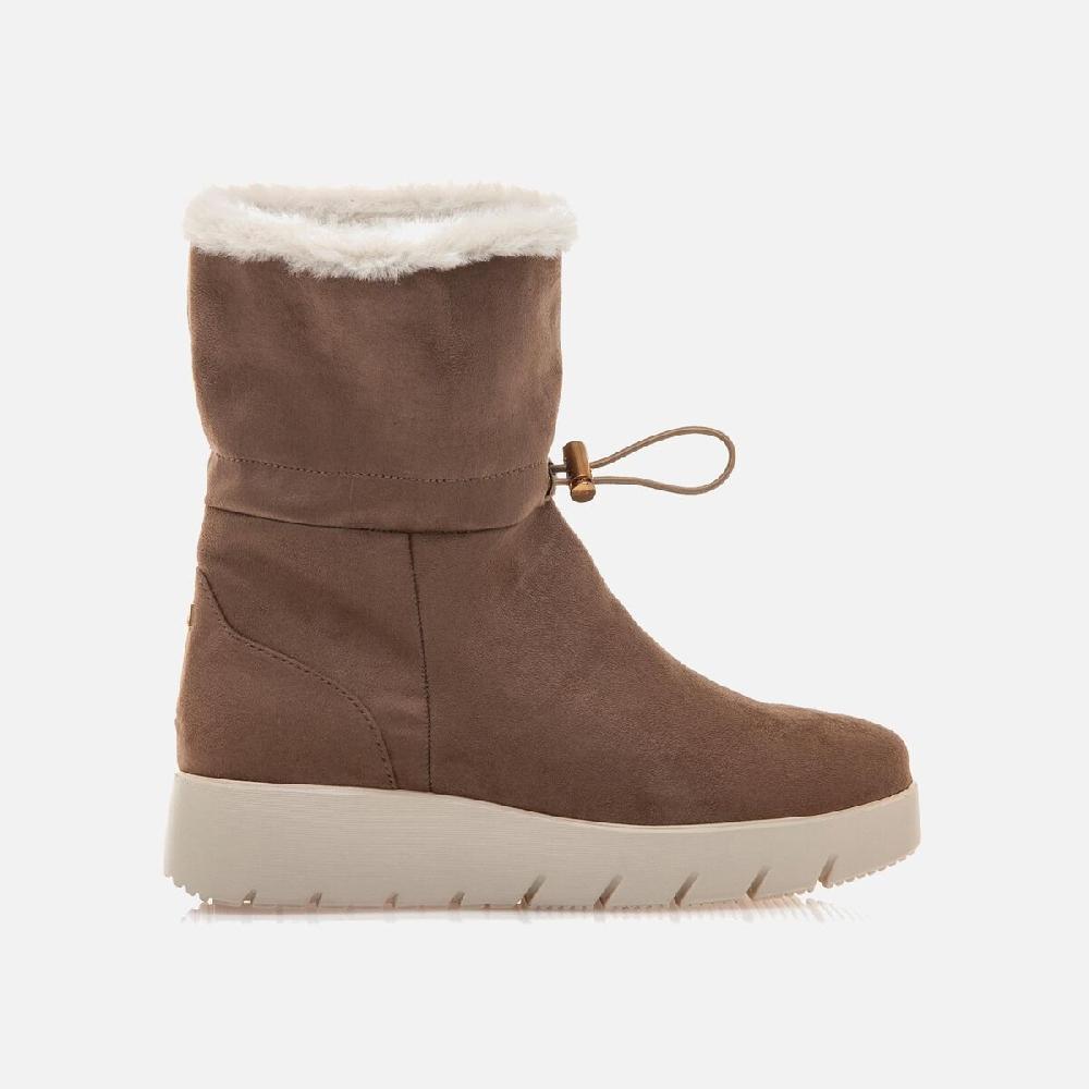 ﻿mtng Compra BURANO marron 57711 Mujer Calzado Botines Planos Rebajas de fin de temporada