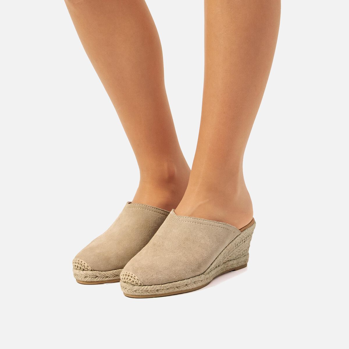 ﻿mtng Compra AUSTEN beige 57556 Mujer Calzado Sandalias De CuñA Outlet