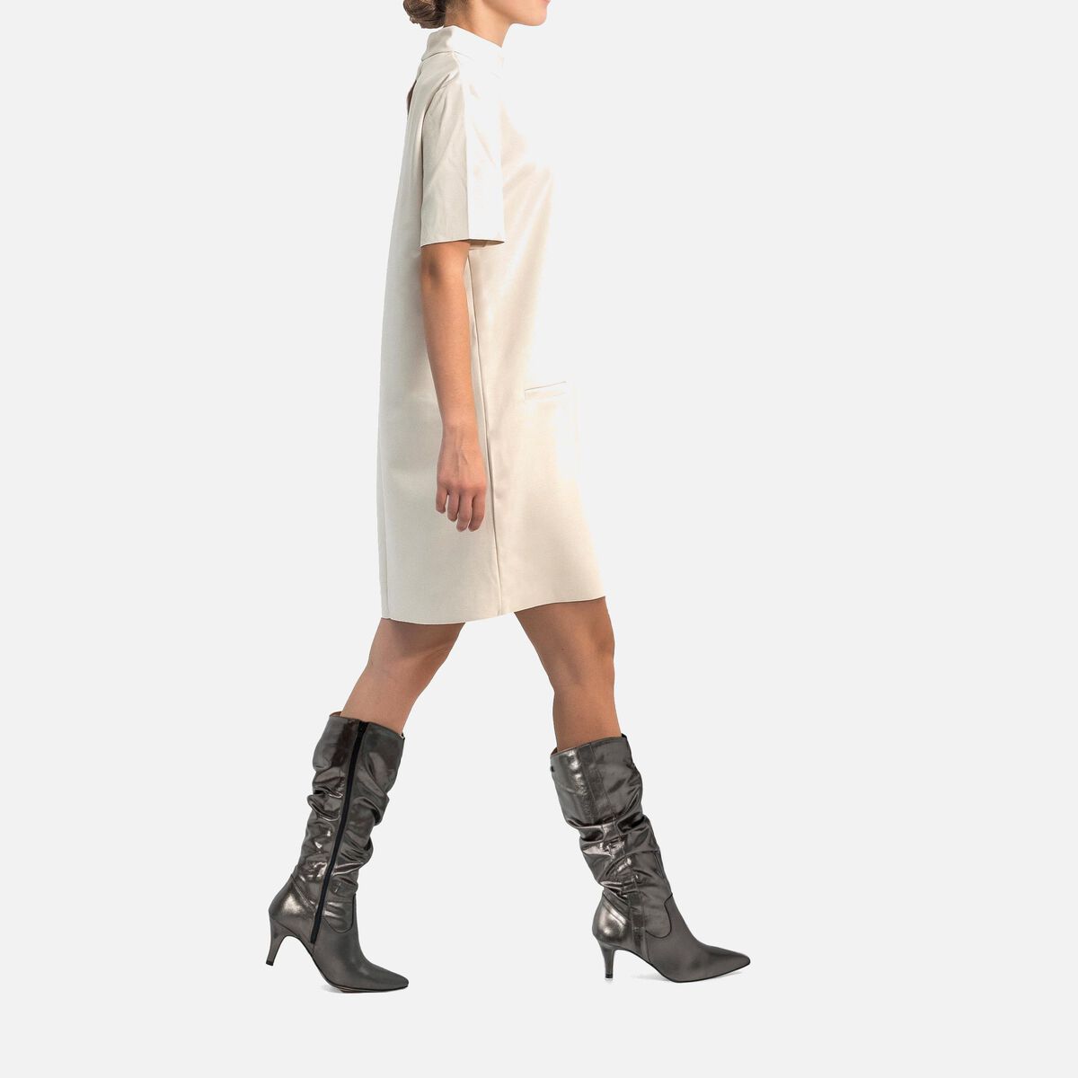 ﻿mtng Compra CHANTAL plata 57522 Mujer Calzado Botas De TacóN Outlet online