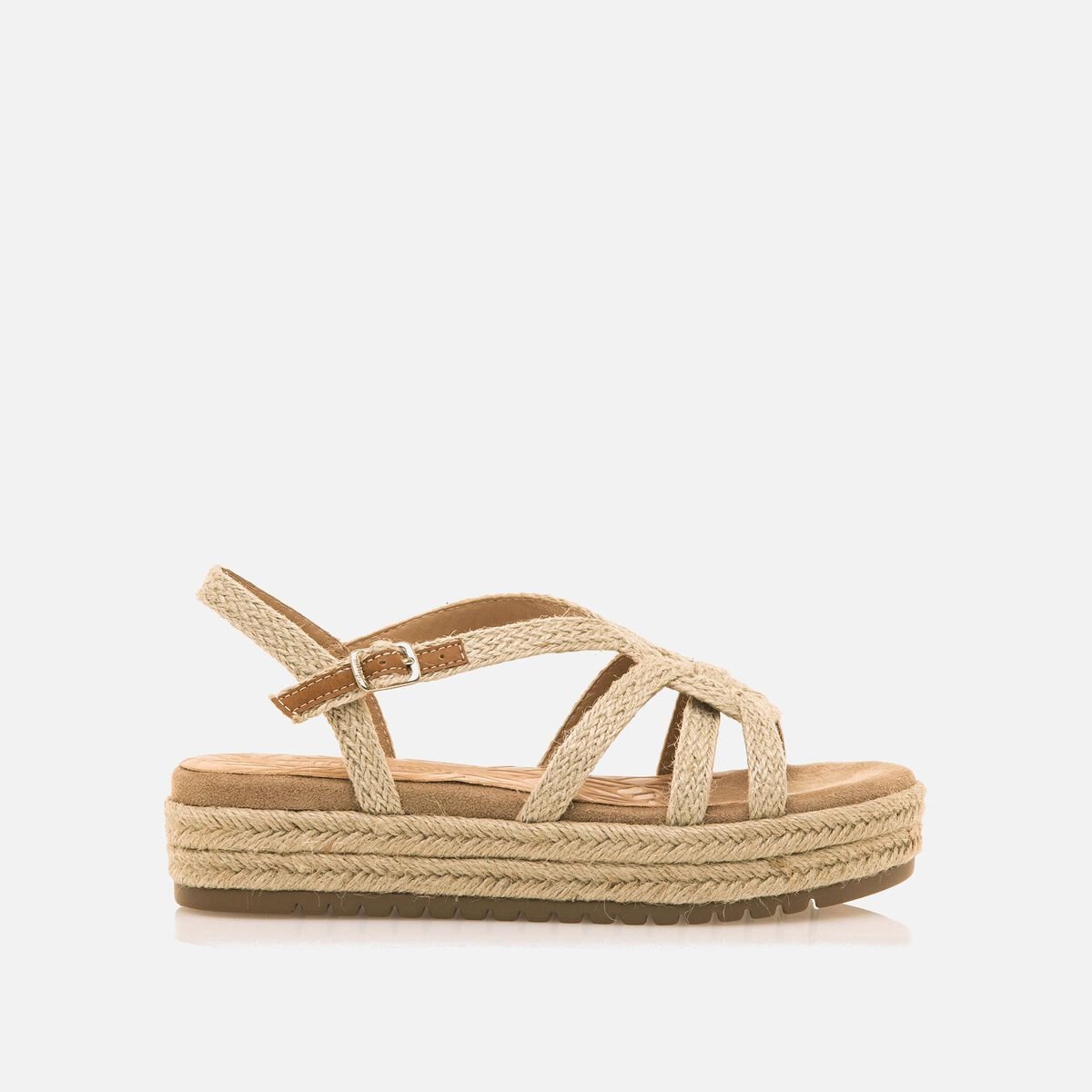 ﻿mtng Compra AMELIE beige 56763 Mujer Calzado Sandalias De CuñA