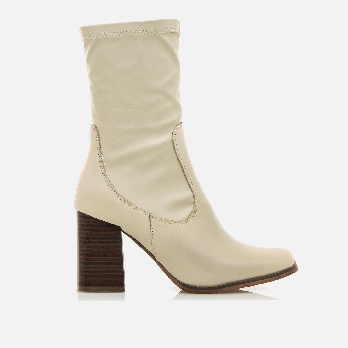 ﻿mtng Compra PORTO beige 58652 Mujer Calzado Botines De TacóN