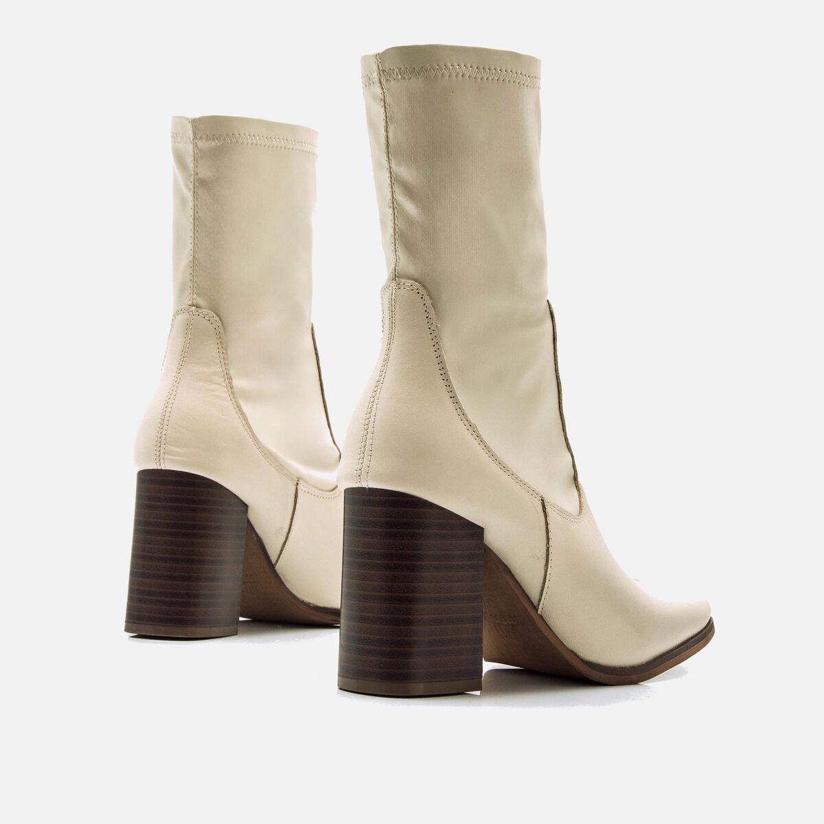 ﻿mtng Compra PORTO beige 58652 Mujer Calzado Botines De TacóN Rebajas de fábrica