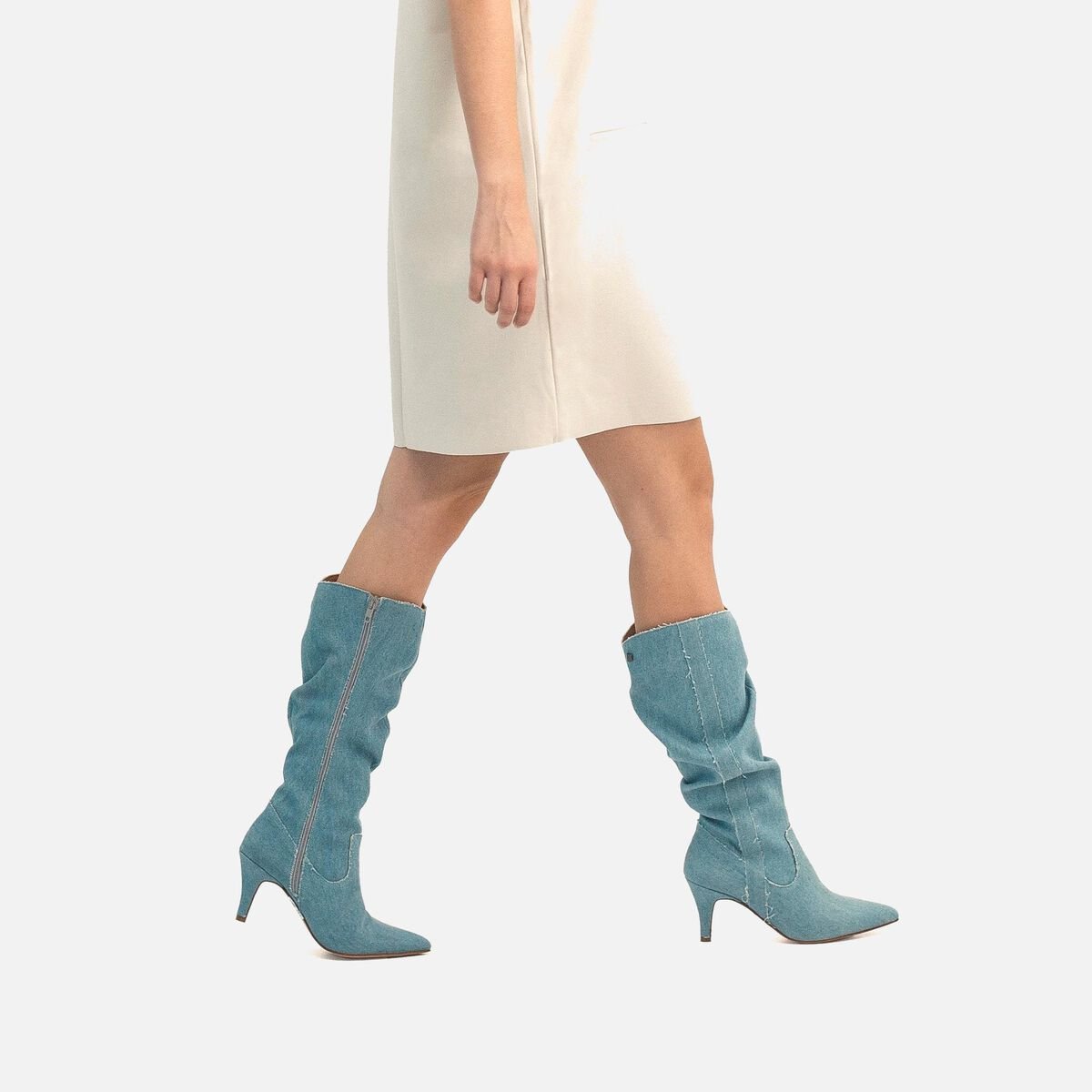 ﻿mtng Compra CHANTAL azul 57521 Mujer Calzado Botas De TacóN Envío gratis