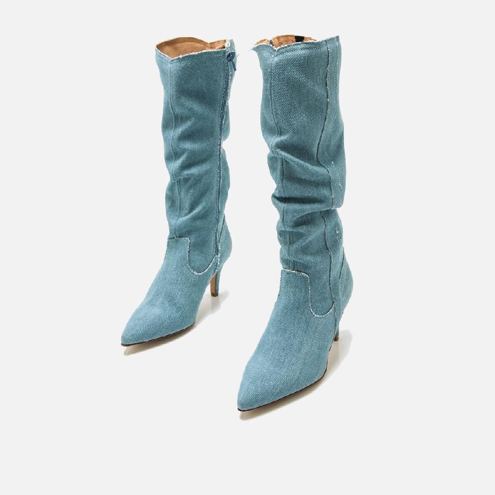 ﻿mtng Compra CHANTAL azul 57521 Mujer Calzado Botas De TacóN Envío gratis