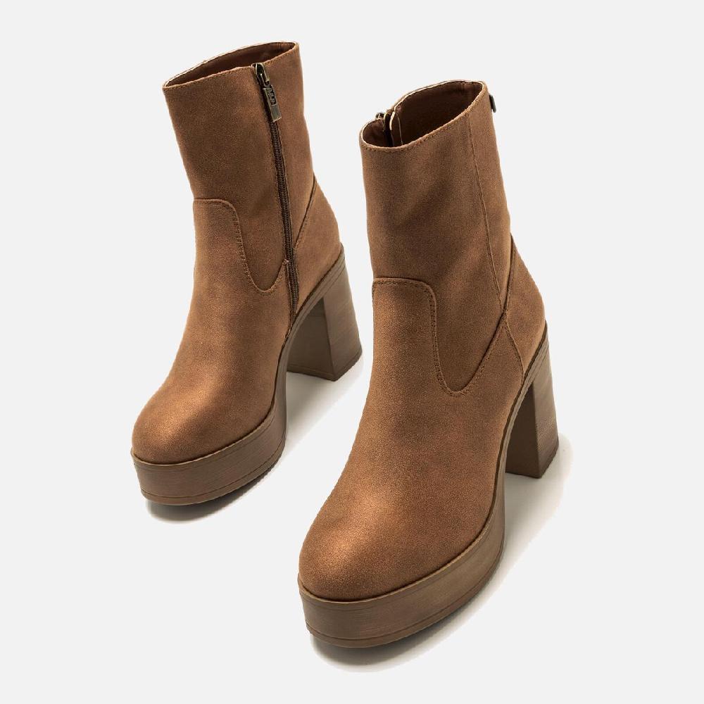 ﻿mtng Compra SIXTIES marron 56524 Mujer Calzado Botines De TacóN Últimos 3 días