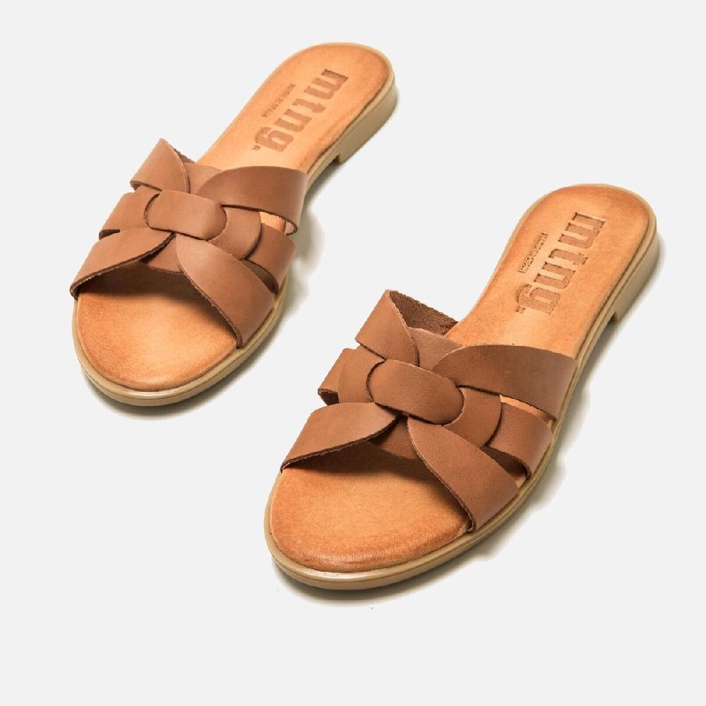 ﻿mtng Compra MARIA marron 57562 Mujer Calzado Sandalias Planas COMPRAR AHORA