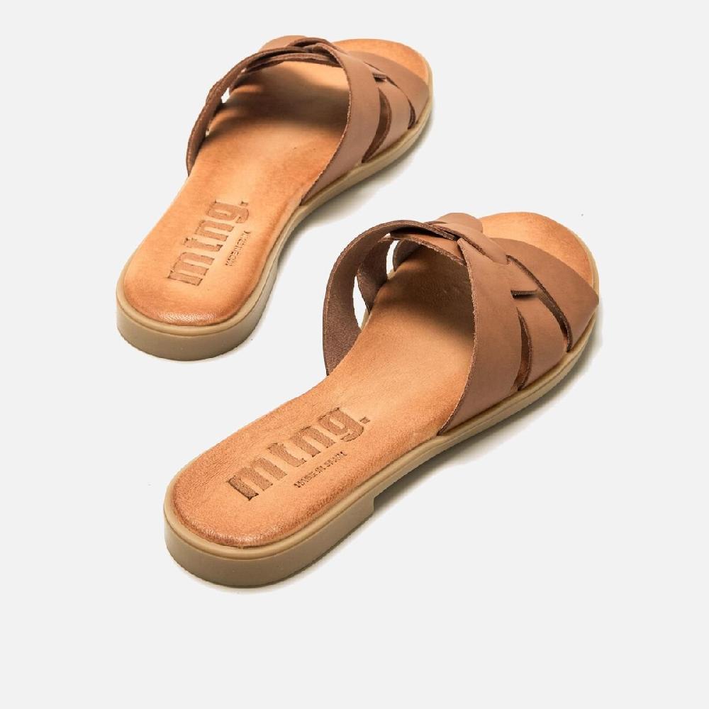 ﻿mtng Compra MARIA marron 57562 Mujer Calzado Sandalias Planas COMPRAR AHORA