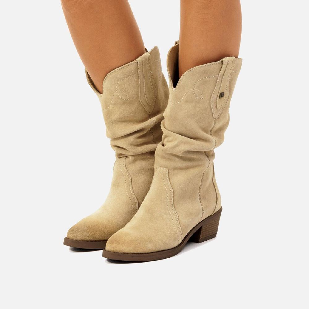 ﻿mtng Compra TEO beige 59458 Mujer Calzado Botas De TacóN Últimos 2 días