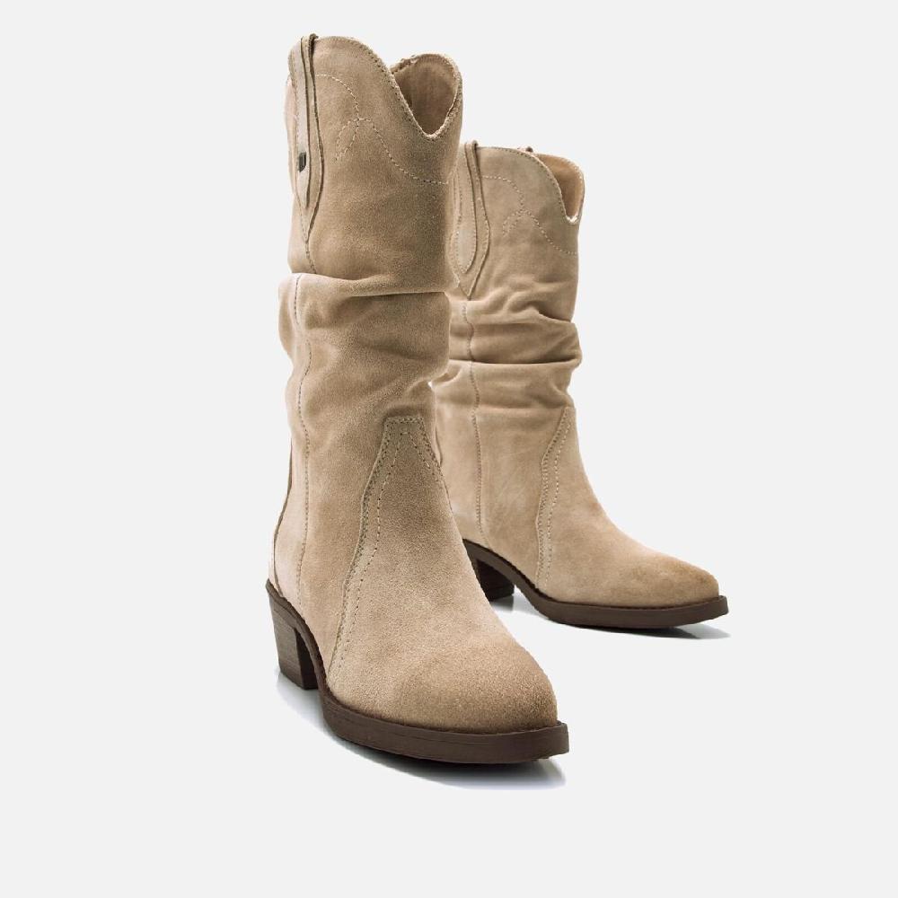 ﻿mtng Compra TEO beige 59458 Mujer Calzado Botas De TacóN Últimos 2 días