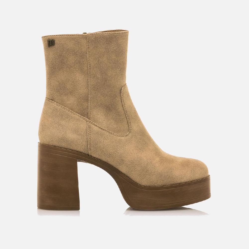 ﻿mtng Compra SIXTIES beige 56525 Mujer Calzado Botines De TacóN