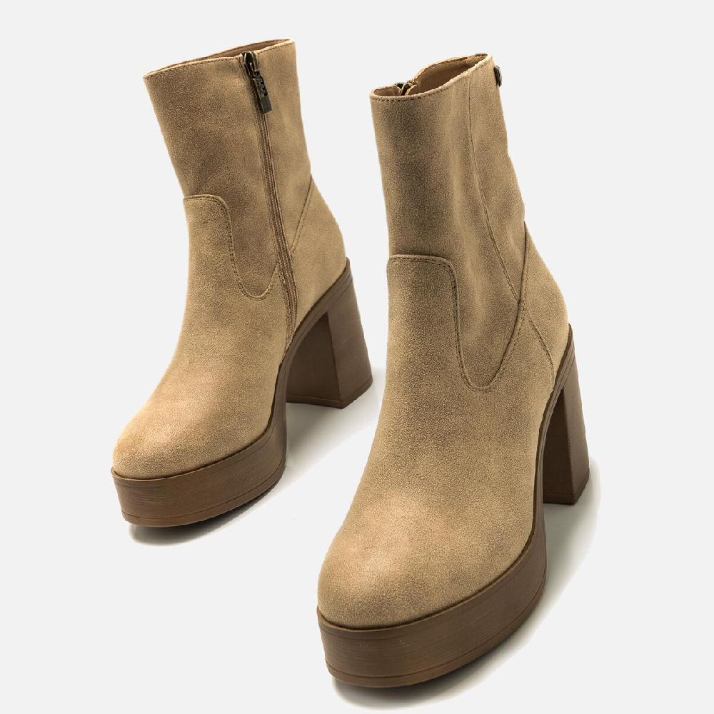﻿mtng Compra SIXTIES beige 56525 Mujer Calzado Botines De TacóN Último día