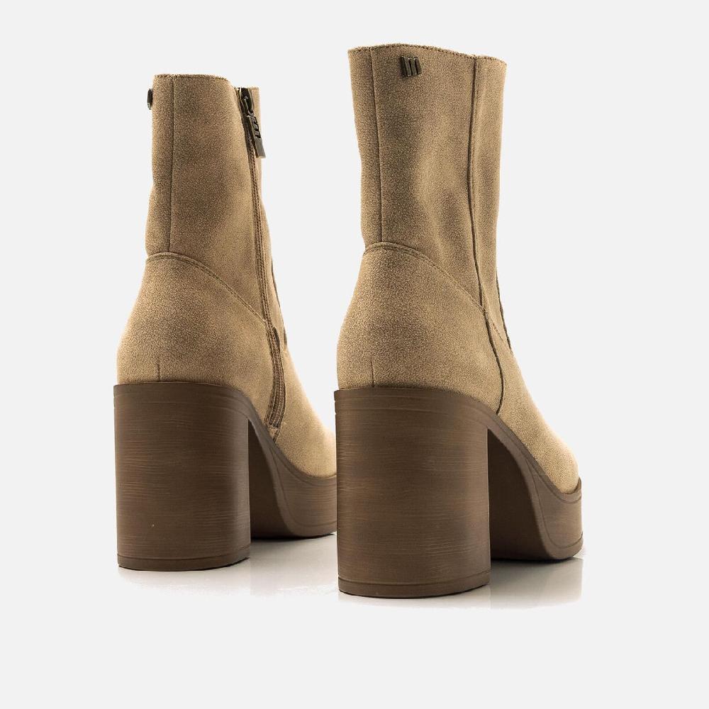 ﻿mtng Compra SIXTIES beige 56525 Mujer Calzado Botines De TacóN Último día