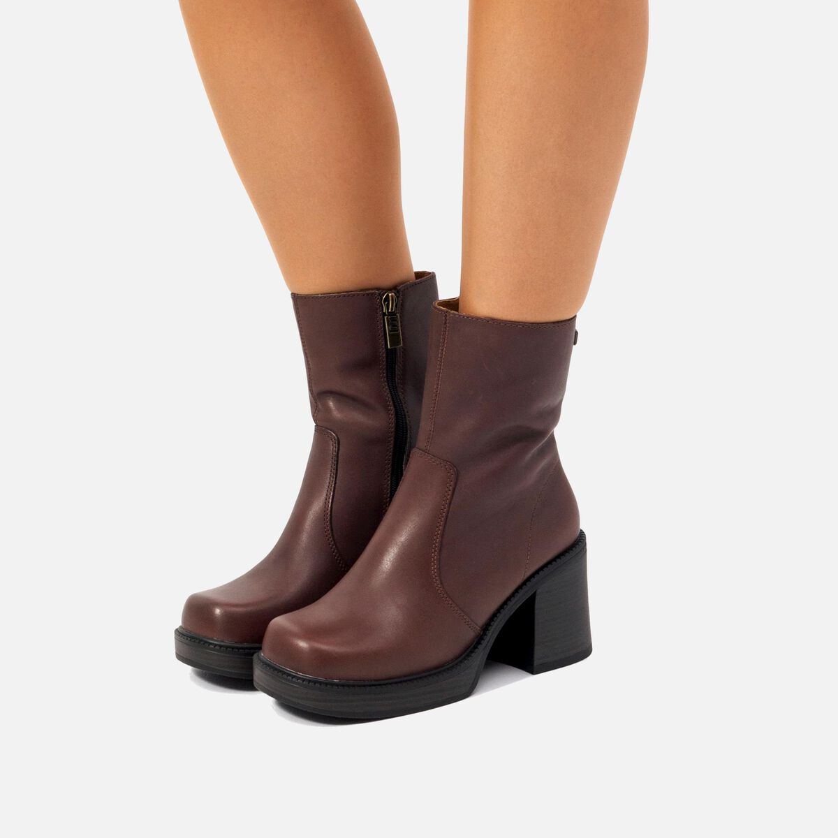 ﻿mtng Compra NEW OASIS marron 58635 Mujer Calzado Botines De TacóN Precio de fábrica