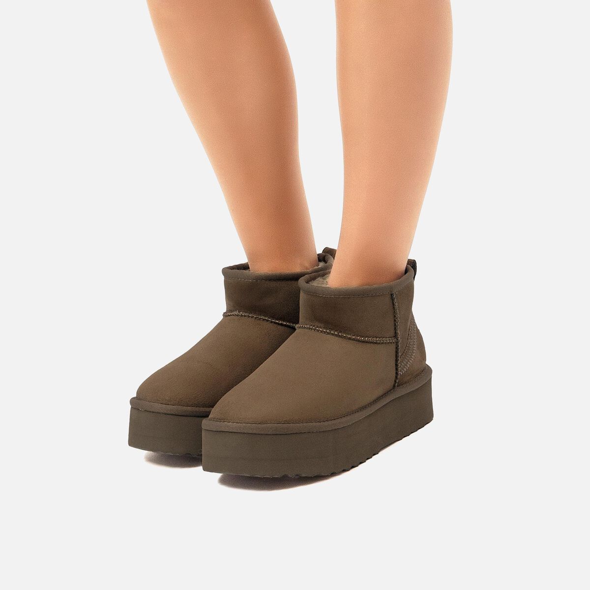 ﻿mtng Compra NIVIA verde 58334 Mujer Calzado Botines Planos Solo hoy