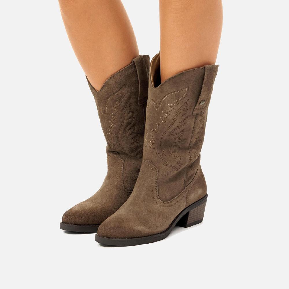 ﻿mtng Compra TEO marron 58670 Mujer Calzado Botas De TacóN Tienda de fábrica