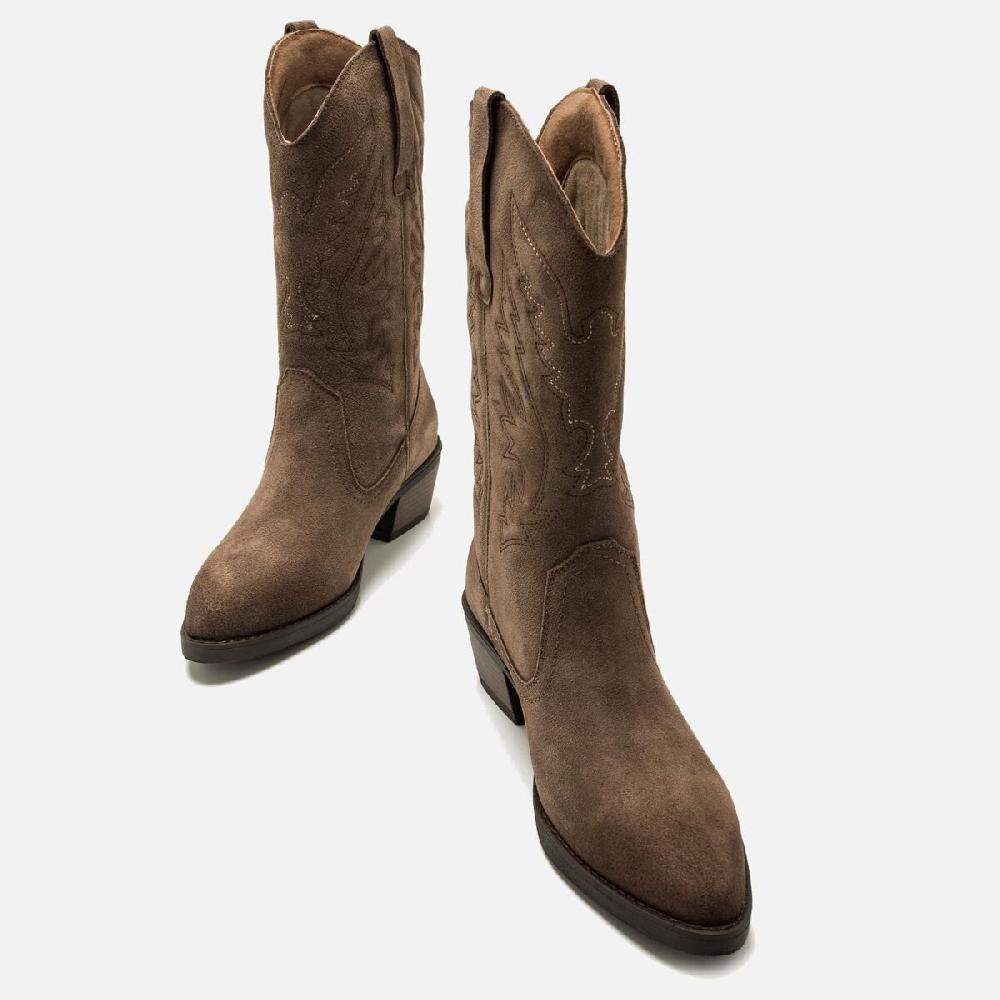 ﻿mtng Compra TEO marron 58670 Mujer Calzado Botas De TacóN Tienda de fábrica