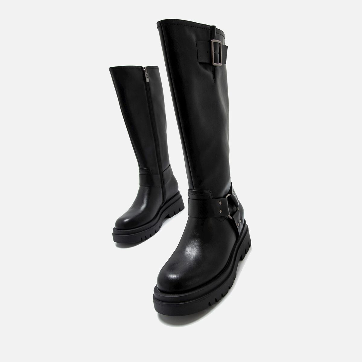 ﻿mtng Compra TRACKY negro 58541 Mujer Calzado Botas Planas Precios de Black Friday