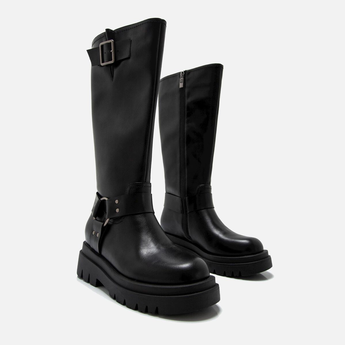 ﻿mtng Compra TRACKY negro 58541 Mujer Calzado Botas Planas Precios de Black Friday