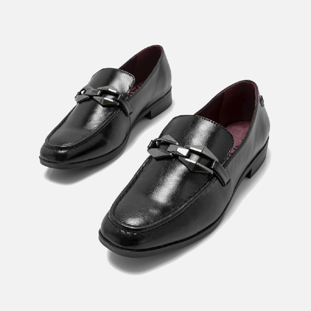 ﻿mtng Compra MAIORI negro 57853 Mujer Calzado Zapatos Planos Última moda